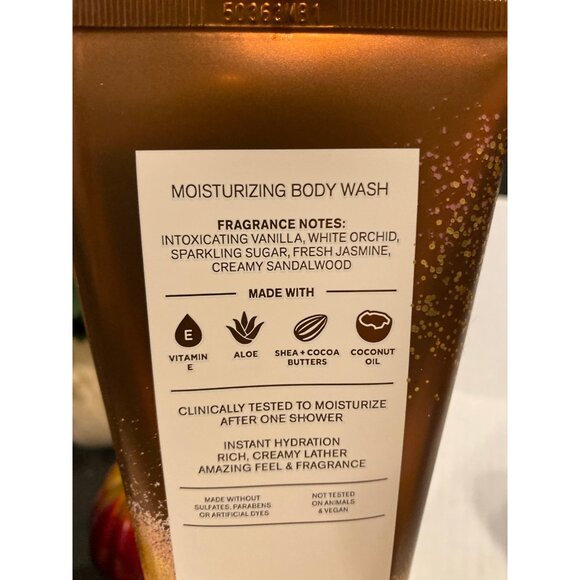 Bath & Body Works “Warm Vanilla Sugar” New 3 Pc Body Care Set - Picture 7 of 11